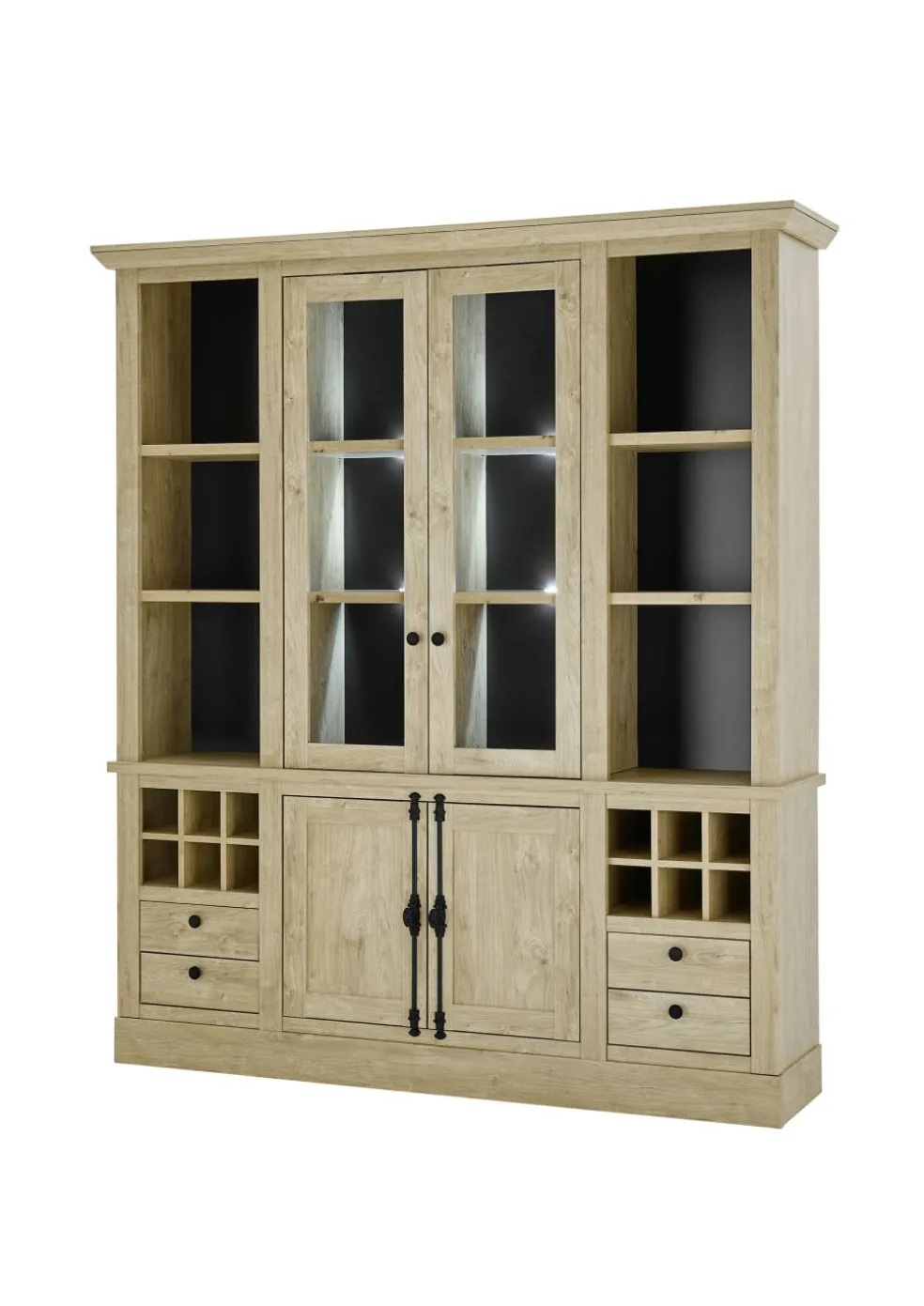 Bahut haut vitrine CORNWALL 58