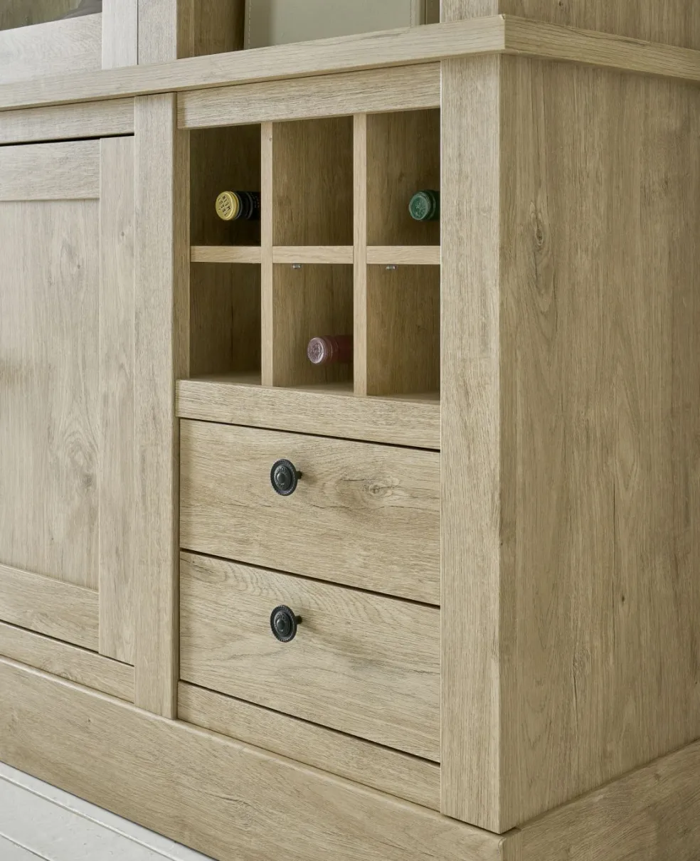 Bahut haut vitrine CORNWALL 58