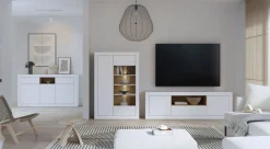 Bahut haut vitrine ELVA-Forte Outlet