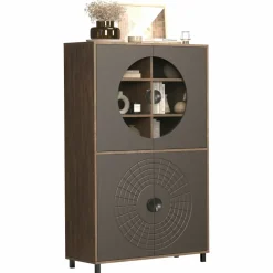 Bahut haut vitrine FUSION