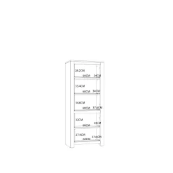 Bahut haut vitrine KALLASTE-Forte Clearance