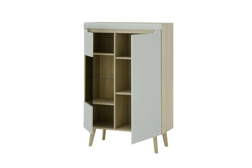 Bahut haut vitrine SVANTE-IMV