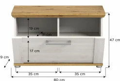Banc à chaussures ADIGRAT-Xonox Outlet