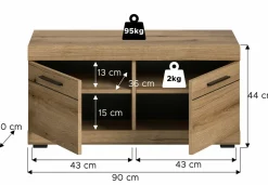 Banc à chaussures SEWULA-Xonox Sale