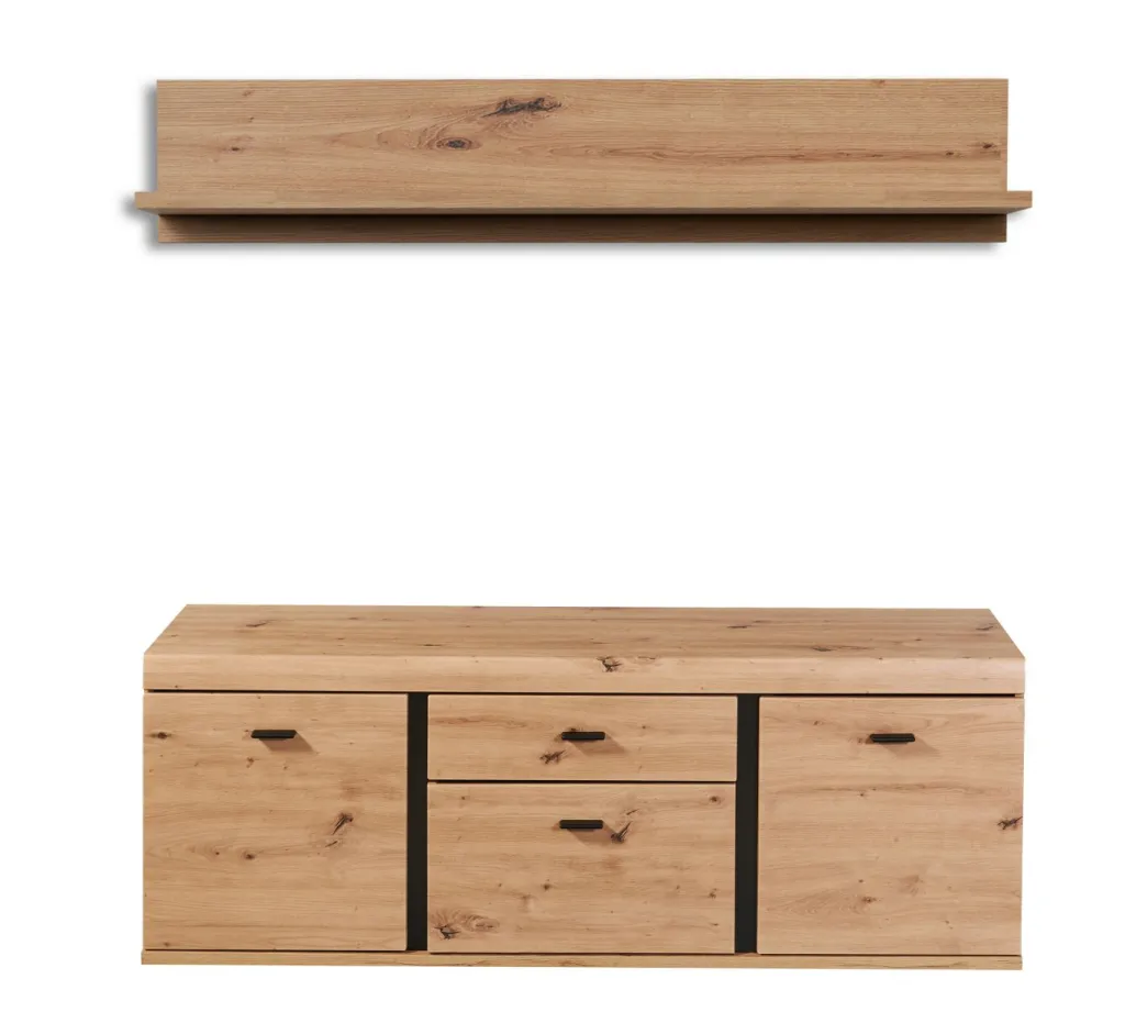 Banc TV avec étagère murale KRETA-Bega Consult Sale