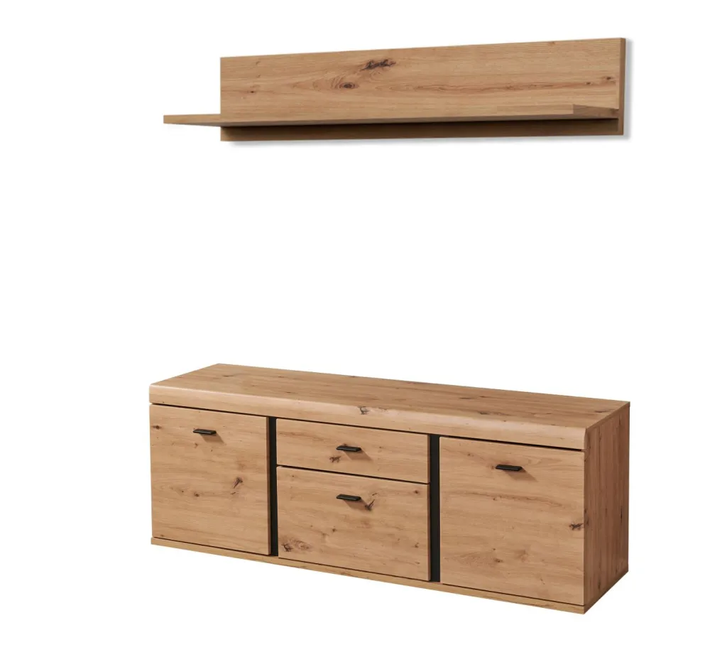 Banc TV avec étagère murale KRETA-Bega Consult Sale