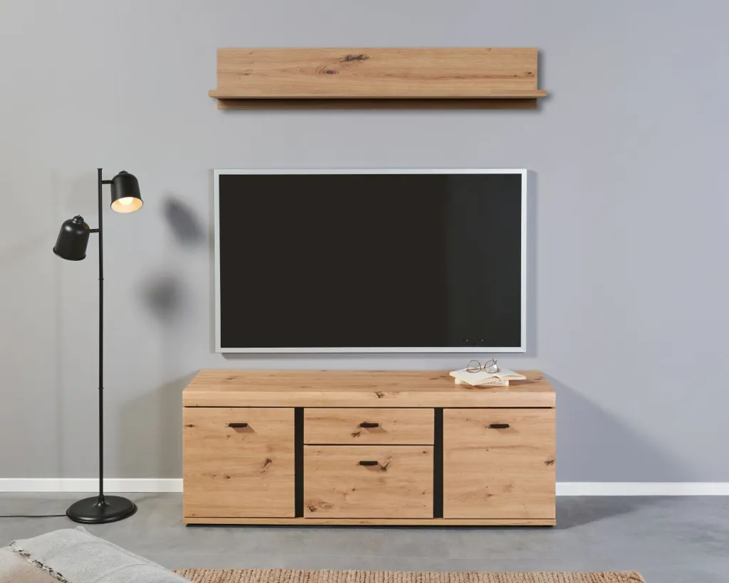 Banc TV avec étagère murale KRETA-Bega Consult Sale