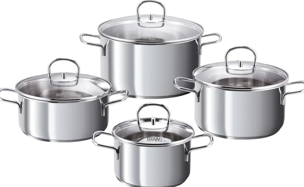 Batterie de cuisine 8 pièces Avocado