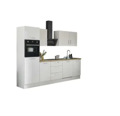 Bloc cuisine avec électroménager CORNWALL (bloc cuisine-Bega BBK Best