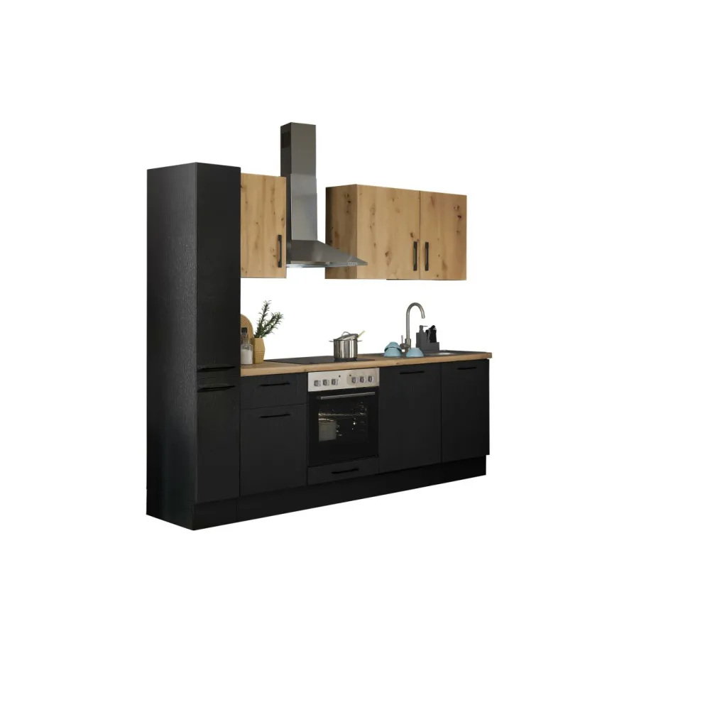 Bloc cuisine avec électroménager CORNWALL (bloc cuisine-armoire coulissante-lave-vaisselle) III-Bega BBK Best