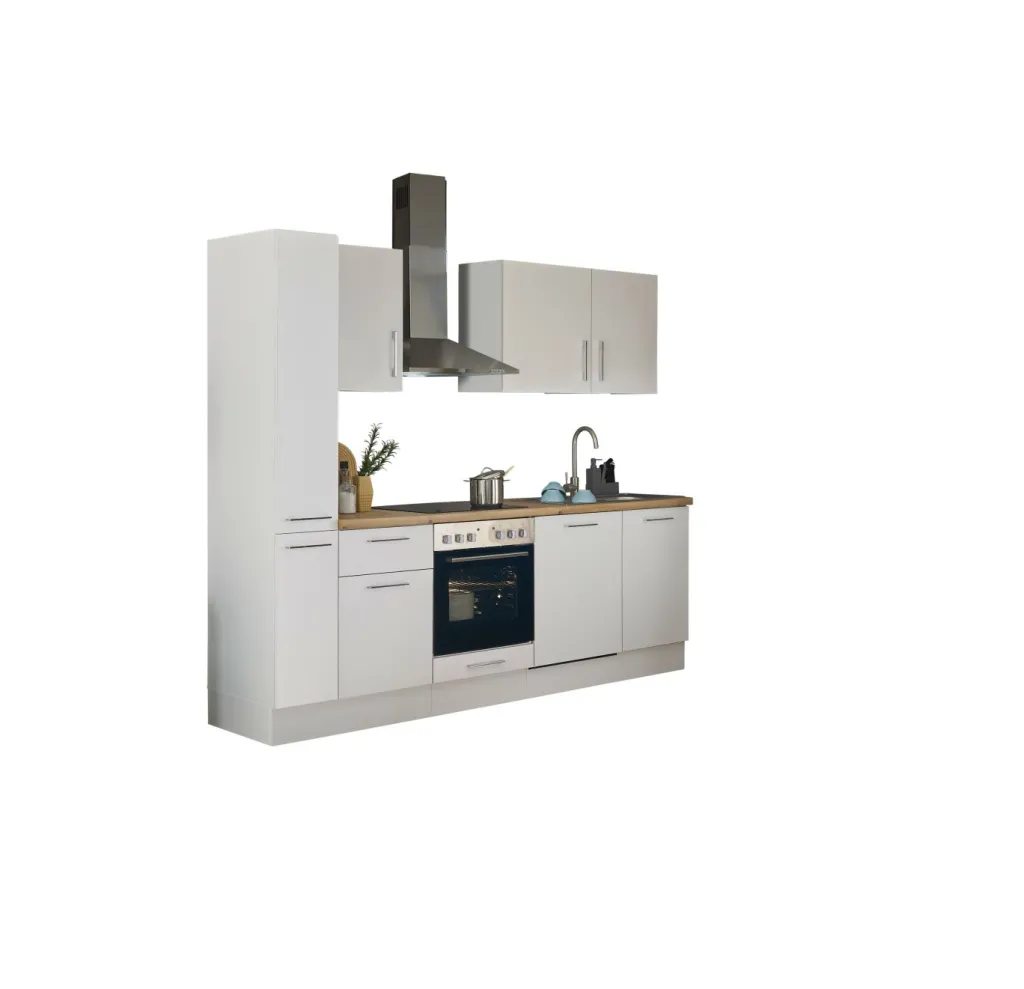 Bloc cuisine avec électroménager CORNWALL (bloc cuisine-armoire coulissante-lave-vaisselle) I-Bega BBK Online