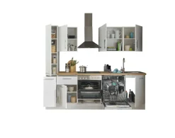 Bloc cuisine avec électroménager CORNWALL (bloc cuisine-armoire coulissante-lave-vaisselle) I-Bega BBK Online
