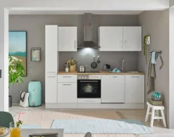 Bloc cuisine avec électroménager CORNWALL (bloc cuisine-armoire coulissante-lave-vaisselle) I-Bega BBK Online