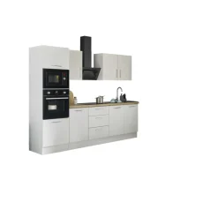 Bloc cuisine avec électroménager CORNWALL (bloc cuisine-four-micro-ondes) II-Bega BBK Best