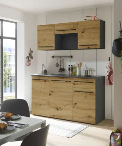 Bloc cuisine avec électroménager JAZZ SINGLE Z 160