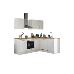 Bloc cuisine avec électroménager CORNWALL (cuisine d'angle-lave-vaisselle) I