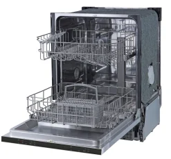 Bloc cuisine avec électroménager CORNWALL (bloc cuisine-four-lave-vaisselle-réfrigérateur-armoire coulissante) I