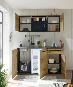 Bloc cuisine avec électroménager JAZZ SINGLE (Zeile) III