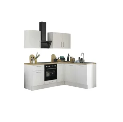 Bloc cuisine avec électroménager CORNWALL (cuisine d'angle) II