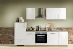 Bloc cuisine avec électroménager KONSTANZA-Menke Discount