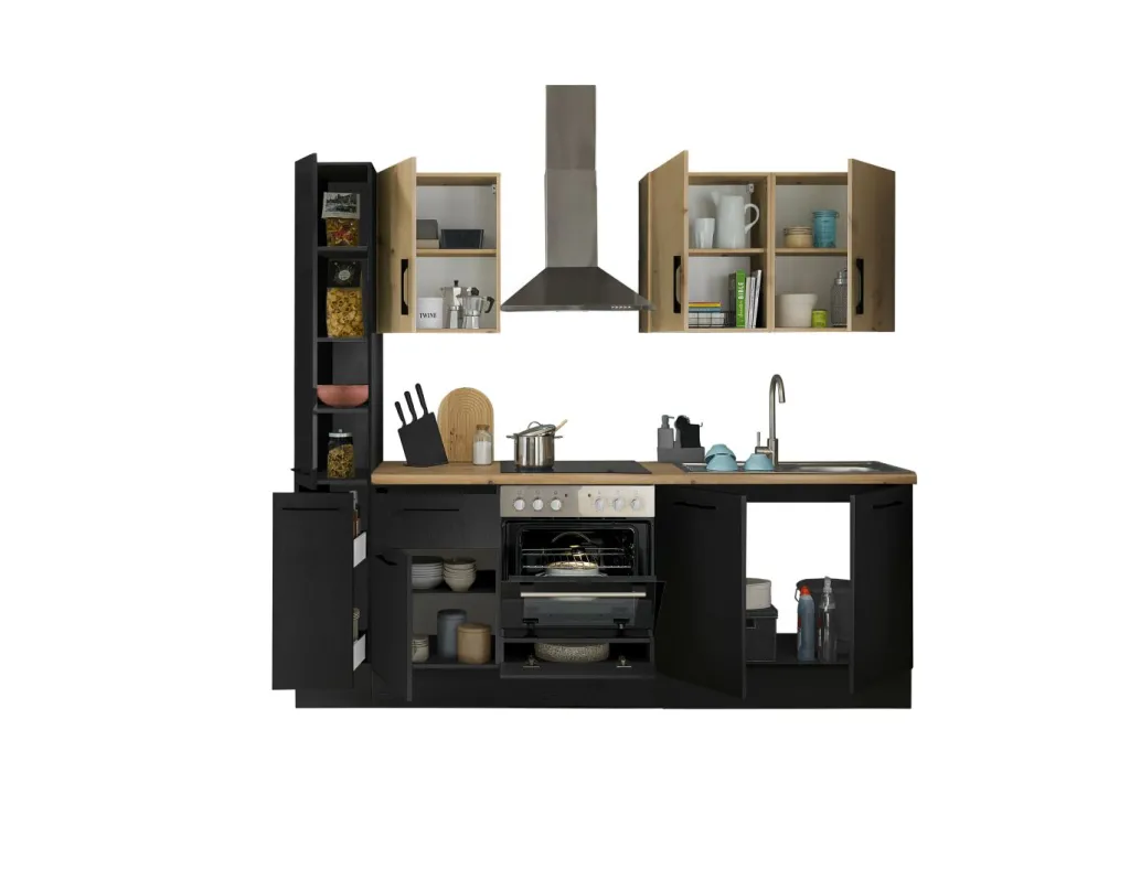 Bloc cuisine avec électroménager CORNWALL (bloc cuisine-armoire coulissante) III-Bega BBK Sale