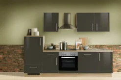 Bloc cuisine avec électroménager KONSTANZA