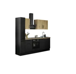 Bloc cuisine avec électroménager CORNWALL (bloc cuisine-armoire coulissante) IV-Bega BBK Hot