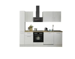 Bloc cuisine avec électroménager CORNWALL (bloc cuisine-armoire coulissante-lave-vaisselle) II-Bega BBK Best