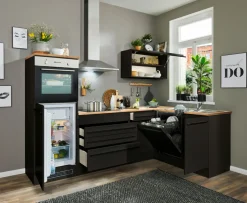 Bloc cuisine avec électroménager JAZZ 6 (cuisine d'angle) I