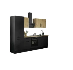 Bloc cuisine avec électroménager CORNWALL (bloc cuisine-réfrigérateur) IV-Bega BBK Outlet