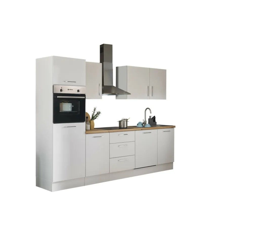 Bloc cuisine avec électroménager CORNWALL (bloc cuisine-four-réfrigérateur) III-Bega BBK Discount