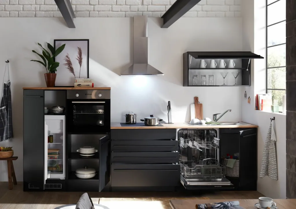 Bloc cuisine avec électroménager JAZZ 4-Bega BBK Outlet