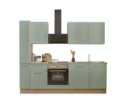 Bloc cuisine avec électroménager HASTINGS (bloc cuisine - armoire coulissante) II-Bega BBK New