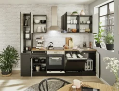 Bloc cuisine avec électroménager JAZZ 8 (bloc cuisine - armoire coulissante) II