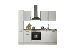 Bloc cuisine avec électroménager CORNWALL (bloc cuisine-armoire coulissante) I