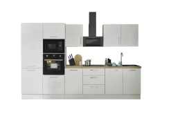 Bloc cuisine avec électroménager CORNWALL (bloc cuisine-four-réfrigérateur-micro-ondes) II-Bega BBK