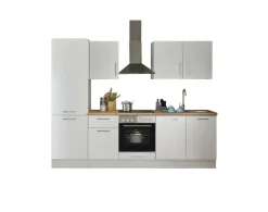 Bloc cuisine avec électroménager CORNWALL (bloc cuisine-réfrigérateur) I