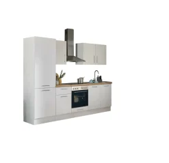 Bloc cuisine avec électroménager CORNWALL (bloc cuisine-réfrigérateur) I