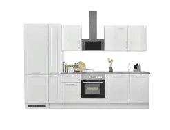 Bloc cuisine avec électroménager HASTINGS (bloc cuisine-frigo-armoire coulissante) I-Bega BBK Hot