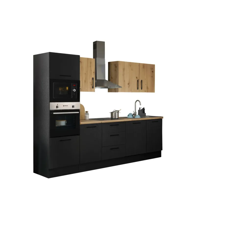 Bloc cuisine avec électroménager CORNWALL (bloc cuisine-four-micro-ondes) VII