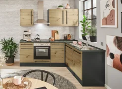 Bloc cuisine avec électroménager JAZZ 8 (cuisine d'angle) II