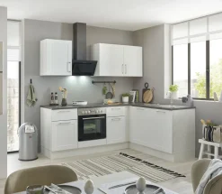 Bloc cuisine avec électroménager HASTINGS (cuisine d'angle) I