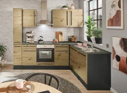 Bloc cuisine avec électroménager JAZZ 8 (cuisine d'angle-armoire coulissante) III