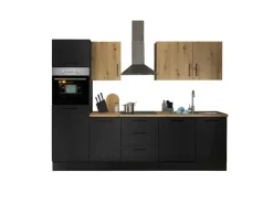 Bloc cuisine avec électroménager CORNWALL (bloc cuisine-four-réfrigérateur) IX-Bega BBK New