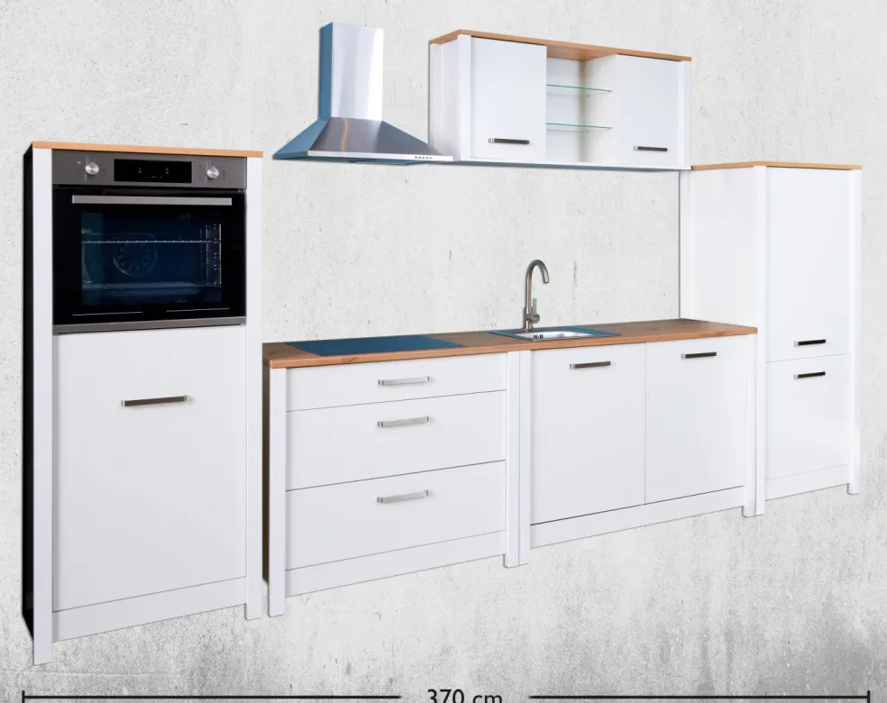 Bloc cuisine avec électroménager 6 SICILIA