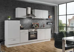 Bloc cuisine avec électroménager ORADEA-Menke Online