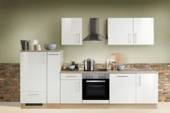 Bloc cuisine avec électroménager KONSTANZA