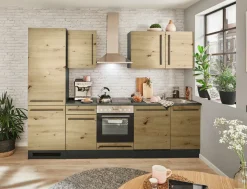 Bloc cuisine avec électroménager JAZZ 8 (bloc cuisine - réfrigérateur) III-Bega BBK New