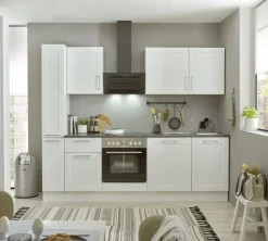 Bloc cuisine avec électroménager HASTINGS (bloc cuisine - armoire coulissante) I