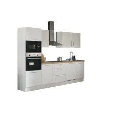 Bloc cuisine avec électroménager CORNWALL (bloc cuisine-four-micro-ondes) III